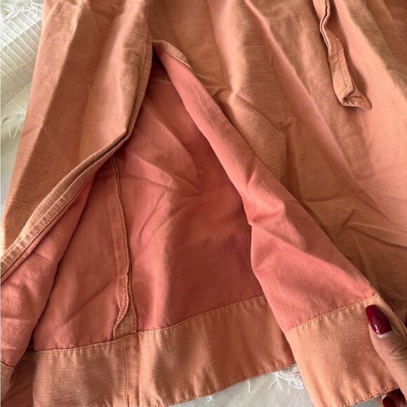 Madewell Peach Sleeveless Maxi Dress - Picture 7 of 8